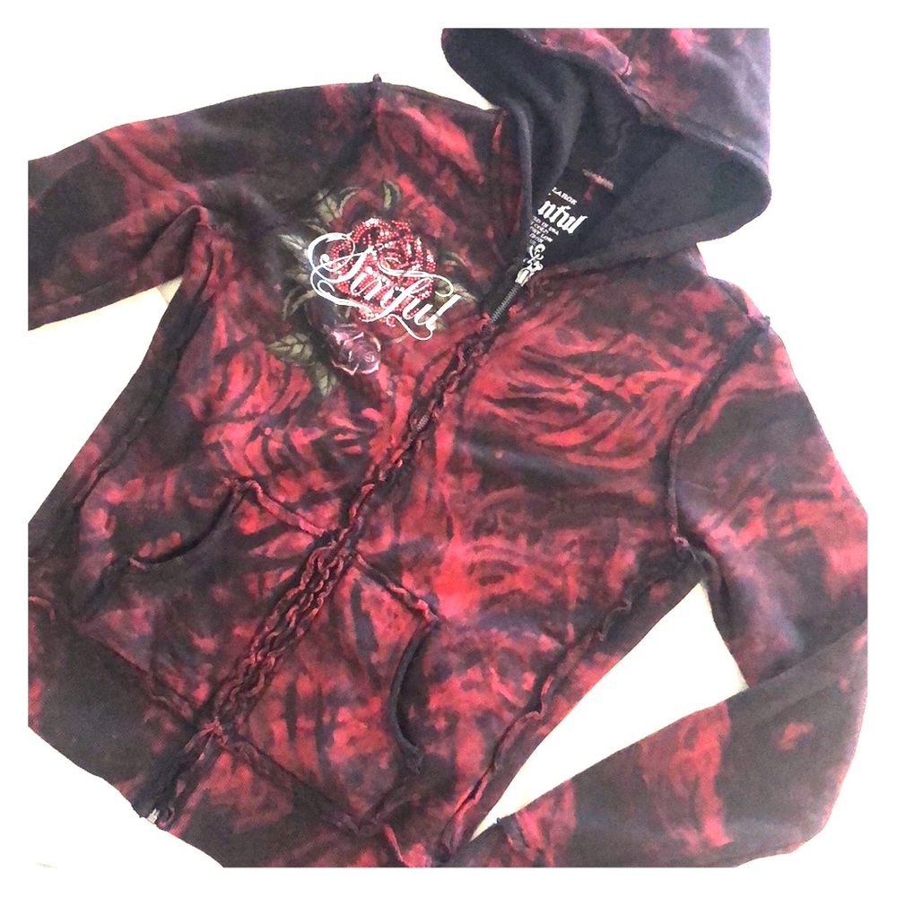 Sinful Hoodie size Large!